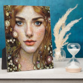 Schöne Plaque Fotoplatte (Seite)