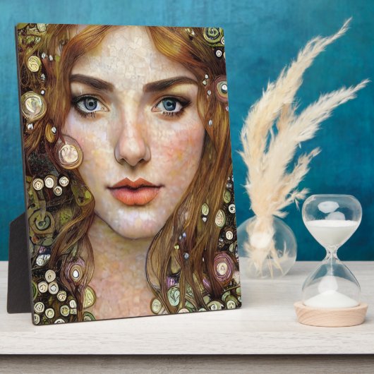 Schöne Plaque Fotoplatte (Seite)