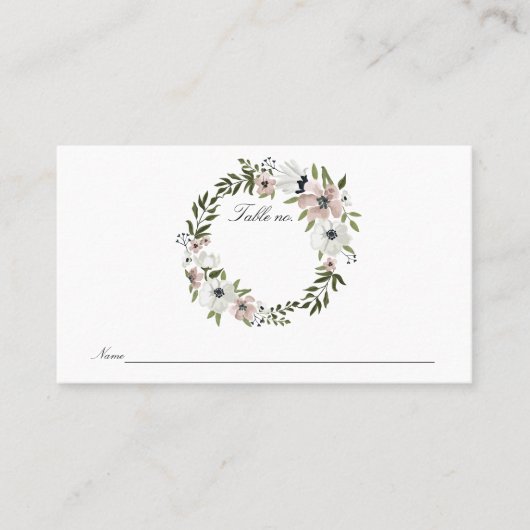 Schöne Platzkarten (Vorderseite)