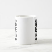 Schöne polnische Liebe und eine schöne Kielbasa-Ka Kaffeetasse (Mittel)