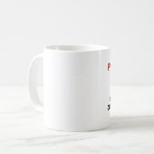 Schöne polnische Prinzessin Kaffeetasse (Vorderseite Links)