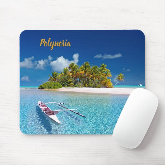 Schöne Polynesien Mousepad (Mit Mouse)