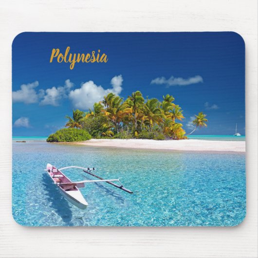Schöne Polynesien Mousepad (Vorne)
