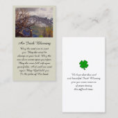 Schöne Porcupine Rim Sympathy Card Visitenkarte (Vorne/Hinten)