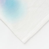 schöne Porträtmode Fleecedecke (Ecke)