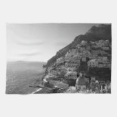 Schöne Positano 1 - BW Geschirrtuch (Horizontal)