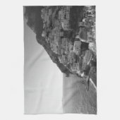 Schöne Positano 1 - BW Geschirrtuch (Vertikal)