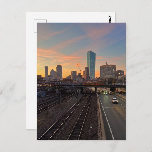 Schöne Postkarte (Vorne/Hinten)