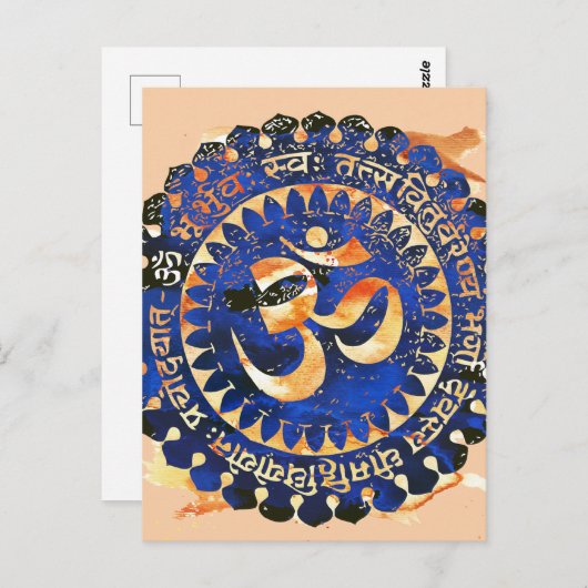 Schöne Postkarte (Vorne/Hinten)