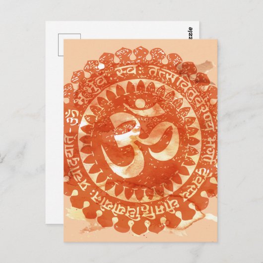 Schöne Postkarte (Vorne/Hinten)