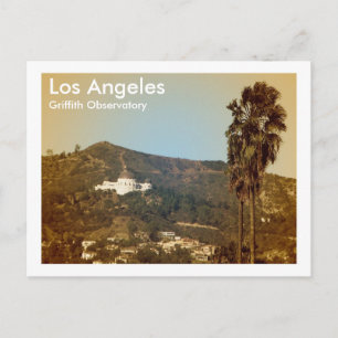 Schöne Postkarte des LA Observatory!