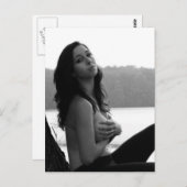 Schöne Postkarte für das B&W-Fotografieren im Frei (Vorne/Hinten)