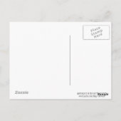 Schöne Postkarte für den Herbsttag (Rückseite)