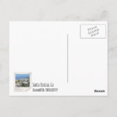 Schöne Postkarte Santa Monica! (Rückseite)