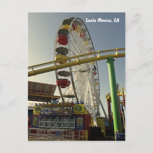 Schöne Postkarte Santa Monica! (Vorderseite)