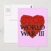 Schöne Postkarte zum Ende des Krieges! (Vorne/Hinten)
