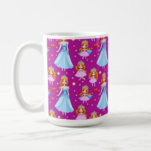 Schöne Princess-Keramik Kaffeetasse (Links)
