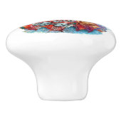 Schöne Prinzen der Natur Keramikknauf (Seitenansicht)