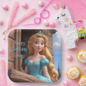 Schöne Prinzessin Pappteller (Party)