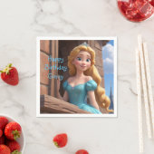 Schöne Prinzessin Serviette (Beispiel)