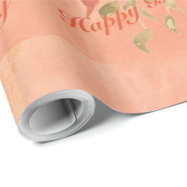 Schöne Produkte für Korallenpfirsichfarben Geschenkpapier