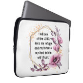 Schöne Psalm 91 Laptop-Hülle Laptopschutzhülle (Vorne Rechts)