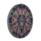 Schöne Psychedelic Tarantula Dartscheibe (Vorderseite Links)