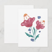 Schöne psychedelische Blume (Vorne/Hinten)