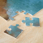 Schöne Puffin Bird Malerei Migned Puzzle (Seite)