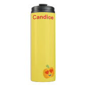 Schöne Pumpkin personalize Thermosbecher (Vorderseite)