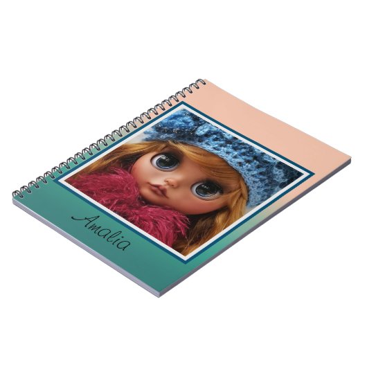 Schöne Puppe Blythe Big eyes fantasievollen Spaß Notizblock (Linke Seite)