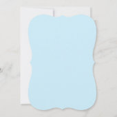 Schöne Puppy Dog Pad Print Baby Dusche einladen Einladung (Rückseite)