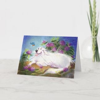 Schöne Pyrenäen/leere Gruß-Karte Karte