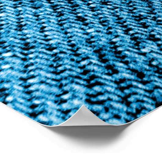 Schöne qualitative Jeans. Poster (Ecke)