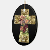 Schöne Querverzierung Keramik Ornament (Links)