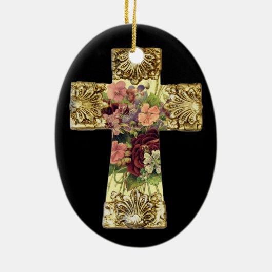 Schöne Querverzierung Keramik Ornament (Hinten)