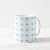 Schöne Raute Kaffeetasse (VorderseiteRechts)
