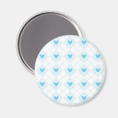 Schöne Raute Magnet (Vorderseite/Rückseite)