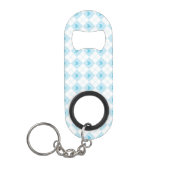Schöne Raute Mini Flaschenöffner (Vorderseite)