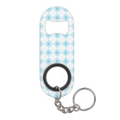 Schöne Raute Mini Flaschenöffner (Rückseite)