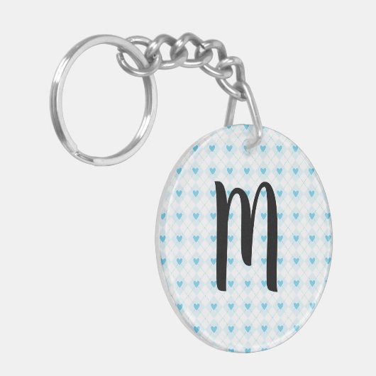 Schöne Raute Schlüsselanhänger (Vorderseite links)