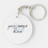 Schöne Raute Schlüsselanhänger (Rückseite)