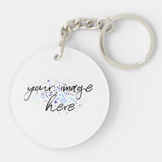 Schöne Raute Schlüsselanhänger (Rückseite)