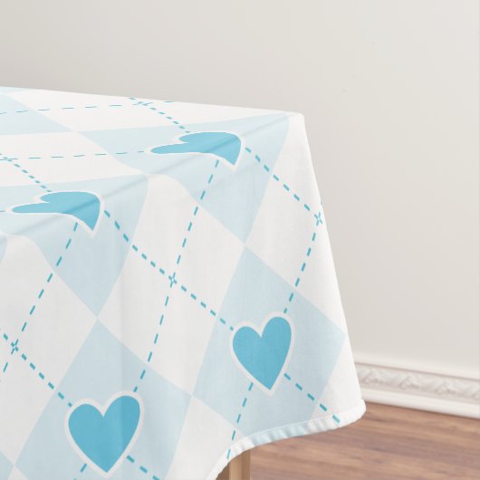 Schöne Raute Tischdecke (Beispiel)