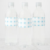 Schöne Raute Wasserflaschenetikett (Flaschen)