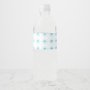 Schöne Raute Wasserflaschenetikett