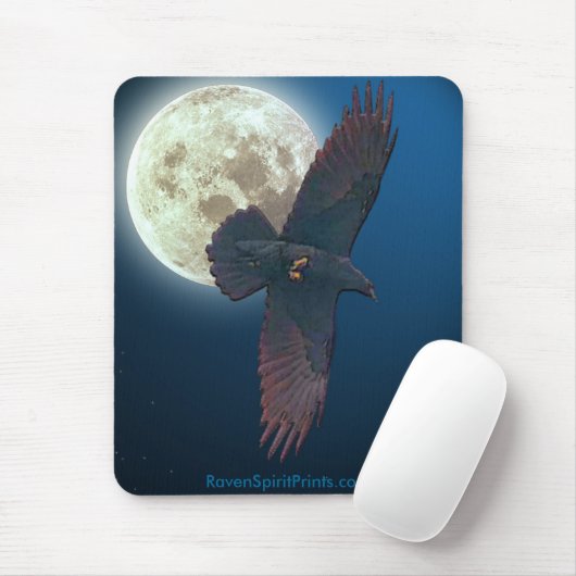 SCHÖNE RAVEN Geschenke Mousepad (Mit Mouse)