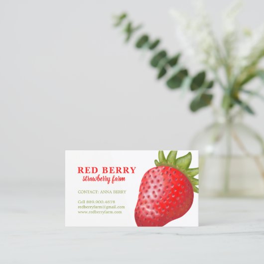 Schöne, realistische Frischholzfarm Graf Telefonnummerkarte (Stehend Vorderseite)