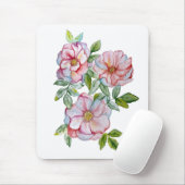 Schöne, realistische Rose. Mousepad (Mit Mouse)