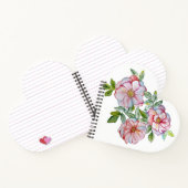 Schöne, realistische Rose. Notizblock (Innenseite)